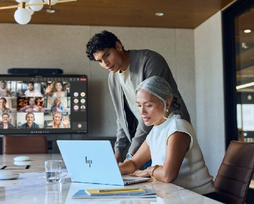 HP с AMD лаптопи за офиса с AI